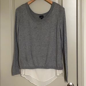 Torrid split back pullover sweater